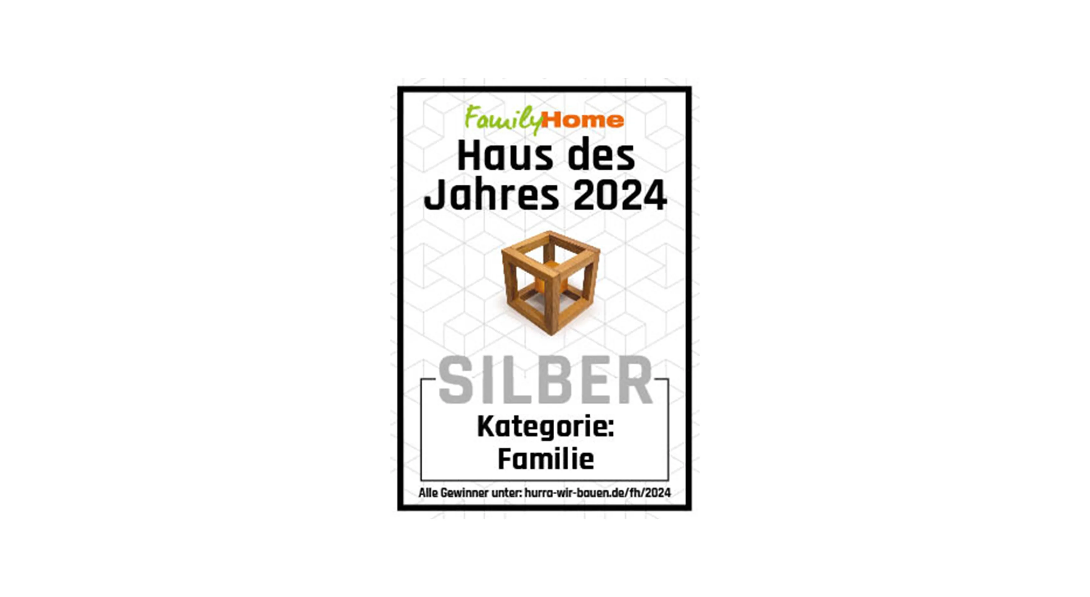 Auszeichnung Haus des Jahres 2024 Familie