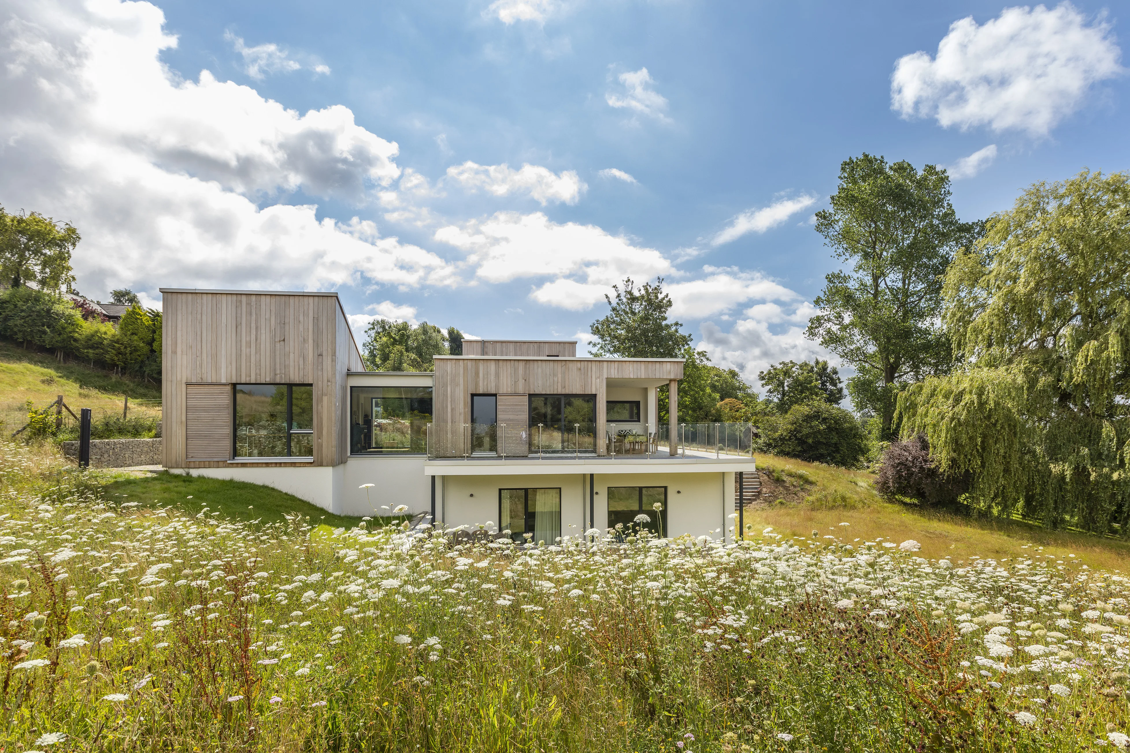 Klimafreundlicher Neubau des Hauses in Kent (Großbritannien)